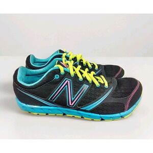 New Balance 730v2 Womens Running Shoes Black Neon Pink Teal W730RB2 Size 7.5